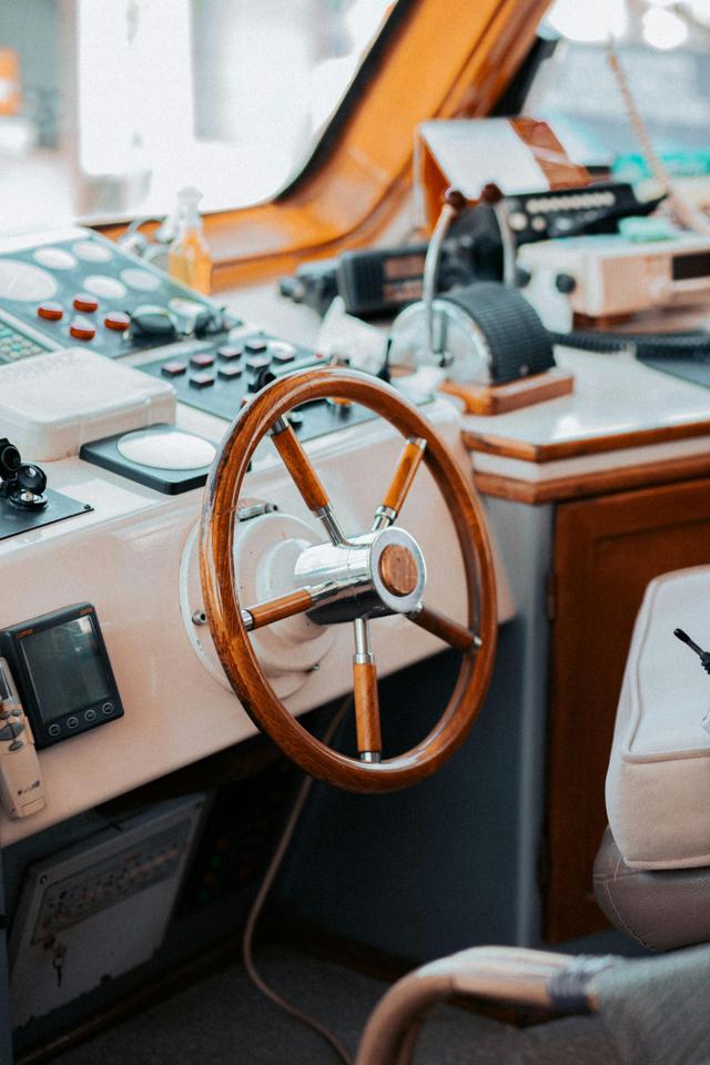 Navigating by chart at sea